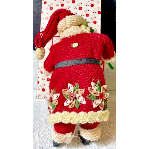 Santa Claus Knited Clothing & Tree - From Dillards in original Box - Vintage - Picture 3 of 13